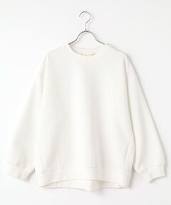 LOGEMENT DE CLAIRE / ロジュモンドクレール カットソー | 【ワッフルビックシルエットプルオーバー】