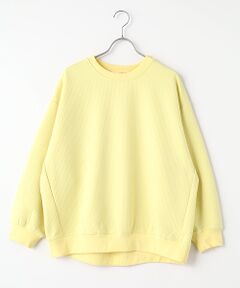 LOGEMENT DE CLAIRE / ロジュモンドクレール カットソー | 【ワッフルビックシルエットプルオーバー】