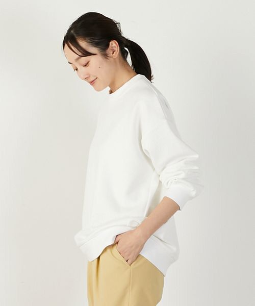 LOGEMENT DE CLAIRE / ロジュモンドクレール カットソー | 【ワッフルビックシルエットプルオーバー】 | 詳細3