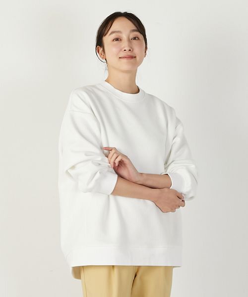 LOGEMENT DE CLAIRE / ロジュモンドクレール カットソー | 【ワッフルビックシルエットプルオーバー】 | 詳細4