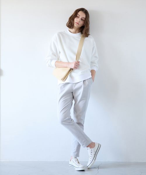 LOGEMENT DE CLAIRE / ロジュモンドクレール カットソー | 【ワッフルビックシルエットプルオーバー】 | 詳細8