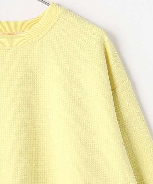 LOGEMENT DE CLAIRE / ロジュモンドクレール カットソー | 【ワッフルビックシルエットプルオーバー】 | 詳細11