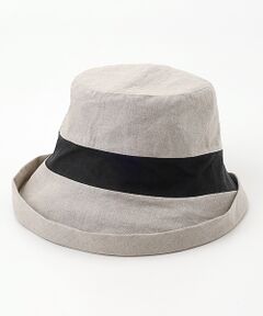 LOGEMENT DE CLAIRE / ロジュモンドクレール ハット | 【ナチュラルな風合いのサンドウォッシュリネンハット】
