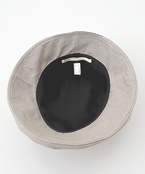 LOGEMENT DE CLAIRE / ロジュモンドクレール ハット | 【ナチュラルな風合いのサンドウォッシュリネンハット】 | 詳細3