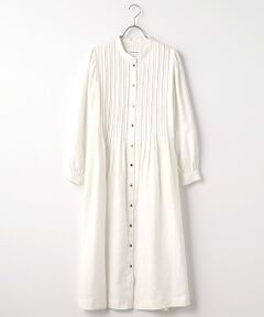 レア✨カシミヤワンピース　タカシマヤ　高島屋　白衿　フォーマル　上品　高品質 レディース ワンピース（条件：ホワイト系）| ファッション通販
