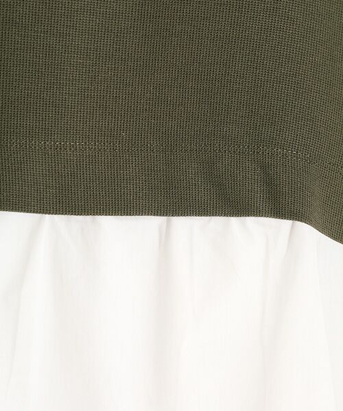 LOGEMENT DE CLAIRE / ロジュモンドクレール カットソー | 【レイヤード風ドッキングプルオーバー】 | 詳細1