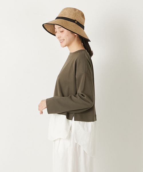 LOGEMENT DE CLAIRE / ロジュモンドクレール カットソー | 【レイヤード風ドッキングプルオーバー】 | 詳細3