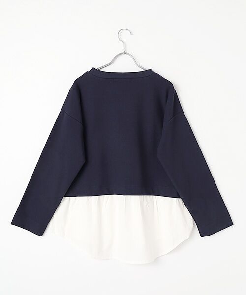 LOGEMENT DE CLAIRE / ロジュモンドクレール カットソー | 【レイヤード風ドッキングプルオーバー】 | 詳細10