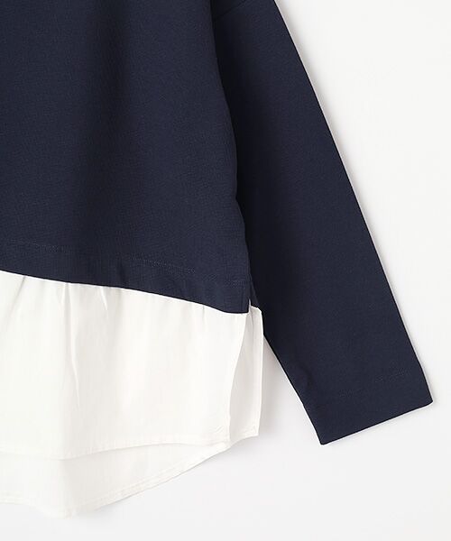 LOGEMENT DE CLAIRE / ロジュモンドクレール カットソー | 【レイヤード風ドッキングプルオーバー】 | 詳細12