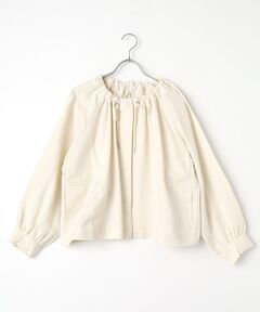 LOGEMENT DE CLAIRE / ロジュモンドクレール ブルゾン | ギャザーネックブルゾン