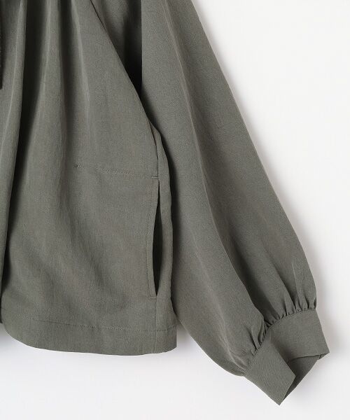 LOGEMENT DE CLAIRE / ロジュモンドクレール ブルゾン | ギャザーネックブルゾン | 詳細4