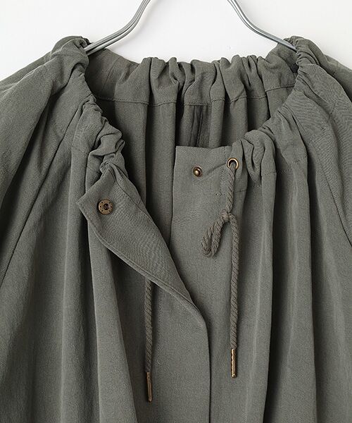 LOGEMENT DE CLAIRE / ロジュモンドクレール ブルゾン | ギャザーネックブルゾン | 詳細6