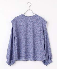 LOGEMENT DE CLAIRE / ロジュモンドクレール シャツ・ブラウス | 【ペイズリープリントショルダータックブラウス】