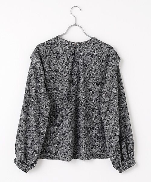 LOGEMENT DE CLAIRE / ロジュモンドクレール シャツ・ブラウス | 【ペイズリープリントショルダータックブラウス】 | 詳細1