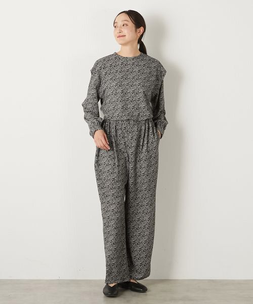 LOGEMENT DE CLAIRE / ロジュモンドクレール シャツ・ブラウス | 【ペイズリープリントショルダータックブラウス】 | 詳細10