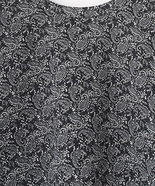 LOGEMENT DE CLAIRE / ロジュモンドクレール シャツ・ブラウス | 【ペイズリープリントショルダータックブラウス】 | 詳細4