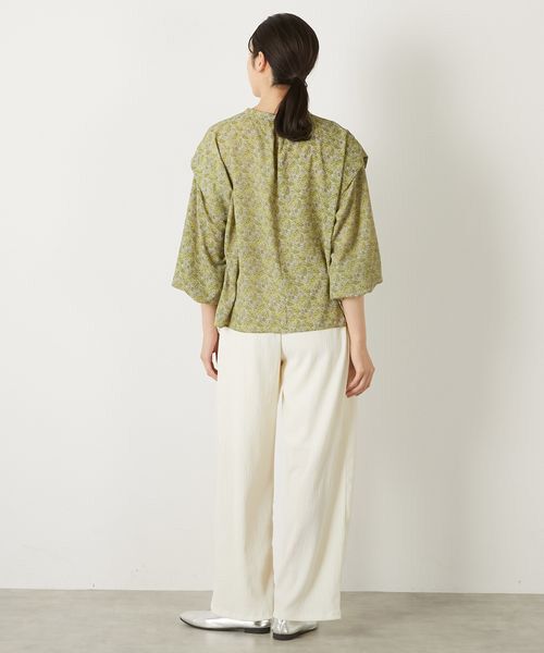 LOGEMENT DE CLAIRE / ロジュモンドクレール シャツ・ブラウス | 【ペイズリープリントショルダータックブラウス】 | 詳細14