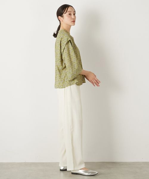 LOGEMENT DE CLAIRE / ロジュモンドクレール シャツ・ブラウス | 【ペイズリープリントショルダータックブラウス】 | 詳細15