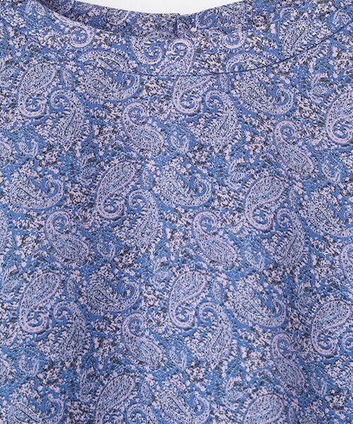 LOGEMENT DE CLAIRE / ロジュモンドクレール シャツ・ブラウス | 【ペイズリープリントショルダータックブラウス】 | 詳細18