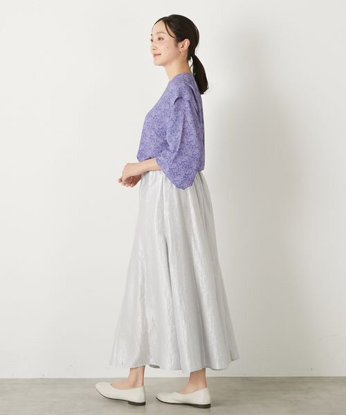 LOGEMENT DE CLAIRE / ロジュモンドクレール シャツ・ブラウス | 【ペイズリープリントショルダータックブラウス】 | 詳細20