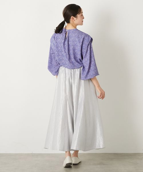 LOGEMENT DE CLAIRE / ロジュモンドクレール シャツ・ブラウス | 【ペイズリープリントショルダータックブラウス】 | 詳細21