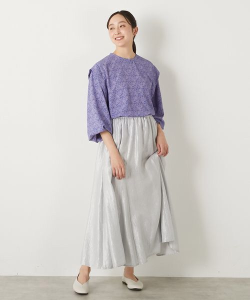 LOGEMENT DE CLAIRE / ロジュモンドクレール シャツ・ブラウス | 【ペイズリープリントショルダータックブラウス】 | 詳細23