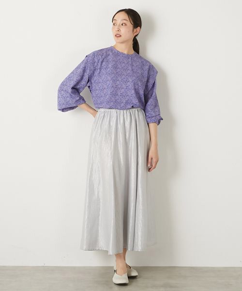 LOGEMENT DE CLAIRE / ロジュモンドクレール シャツ・ブラウス | 【ペイズリープリントショルダータックブラウス】 | 詳細24