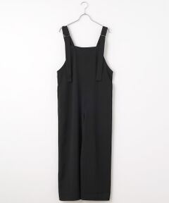 【エステルストレッチジョーゼットサロペット】