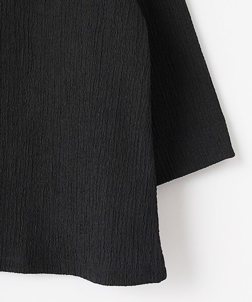 LOGEMENT DE CLAIRE / ロジュモンドクレール カットソー | 【ふくれ地柄タックスリーブプルオーバー】 | 詳細3