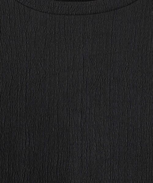 LOGEMENT DE CLAIRE / ロジュモンドクレール カットソー | 【ふくれ地柄タックスリーブプルオーバー】 | 詳細4