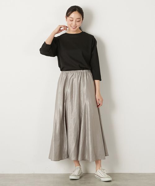 LOGEMENT DE CLAIRE / ロジュモンドクレール カットソー | 【ふくれ地柄タックスリーブプルオーバー】 | 詳細9