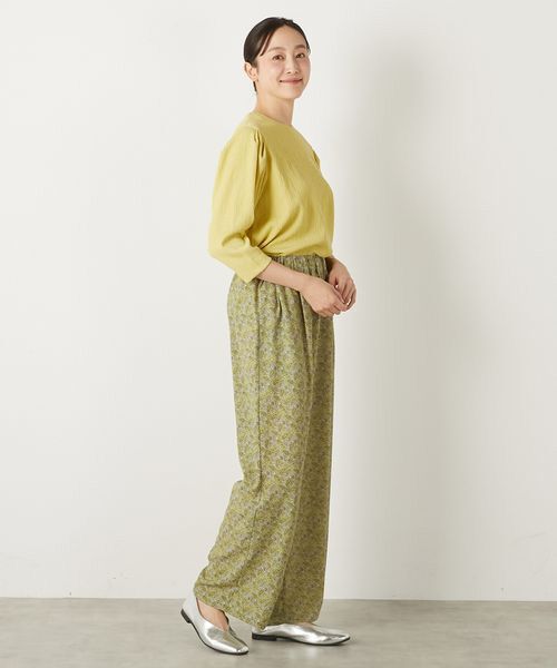 LOGEMENT DE CLAIRE / ロジュモンドクレール カットソー | 【ふくれ地柄タックスリーブプルオーバー】 | 詳細15