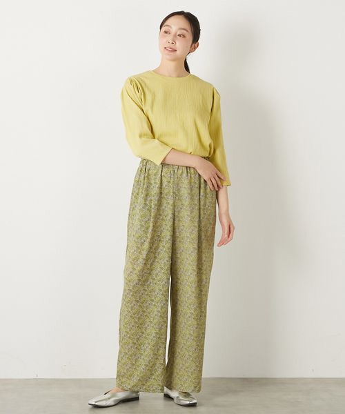 LOGEMENT DE CLAIRE / ロジュモンドクレール カットソー | 【ふくれ地柄タックスリーブプルオーバー】 | 詳細16