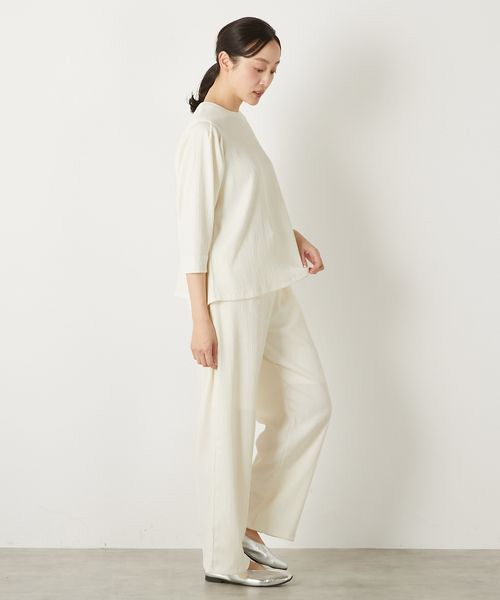 LOGEMENT DE CLAIRE / ロジュモンドクレール カットソー | 【ふくれ地柄タックスリーブプルオーバー】 | 詳細22