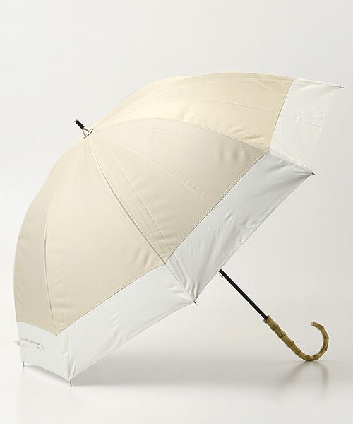 LOURMARIN/ルールマラン 《WEB限定》【because/ビコーズ】晴雨兼用 バイカラーの傘 ベージュ FREE LOURMARIN/ルールマラン 《WEB限定》【because/ビコーズ】晴雨兼用 バイカラーの傘 ベージュ FREE