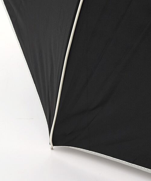 LOGEMENT DE CLAIRE / ロジュモンドクレール 傘 | 《WEB限定》【because/ビコーズ】晴雨兼用 配色パイピングの傘 | 詳細1