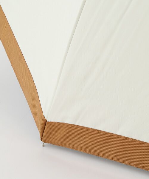 LOGEMENT DE CLAIRE / ロジュモンドクレール 傘 | 《WEB限定》【because/ビコーズ】晴雨兼用 グログラン切り替えの傘 | 詳細1