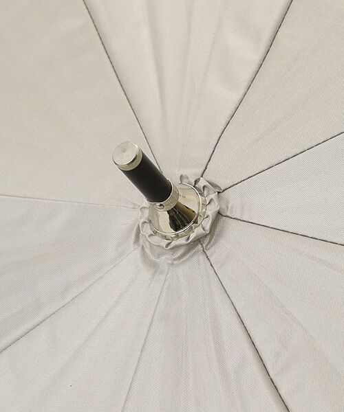 LOGEMENT DE CLAIRE / ロジュモンドクレール 傘 | 《WEB限定》【because/ビコーズ】晴雨兼用 グログラン切り替えの傘 | 詳細3
