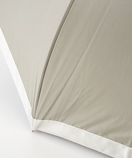 LOGEMENT DE CLAIRE / ロジュモンドクレール 傘 | 《WEB限定》【because/ビコーズ】晴雨兼用 グログラン切り替えの傘 | 詳細4