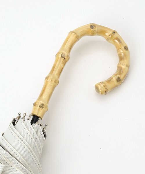 LOGEMENT DE CLAIRE / ロジュモンドクレール 傘 | 《WEB限定》【because/ビコーズ】晴雨兼用 グログラン切り替えの傘 | 詳細6