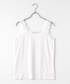LOGEMENT DE CLAIRE / ロジュモンドクレール タンクトップ | 【レースタンクトップ】