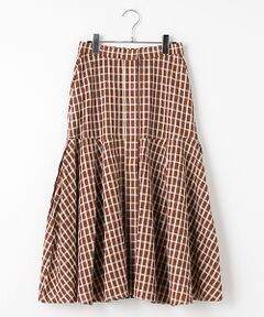 LOGEMENT DE CLAIRE / ロジュモンドクレール ロング・マキシ丈スカート | タックフレアースカート