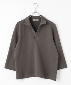 LOGEMENT DE CLAIRE / ロジュモンドクレール カットソー | 襟付きカットプルオーバー