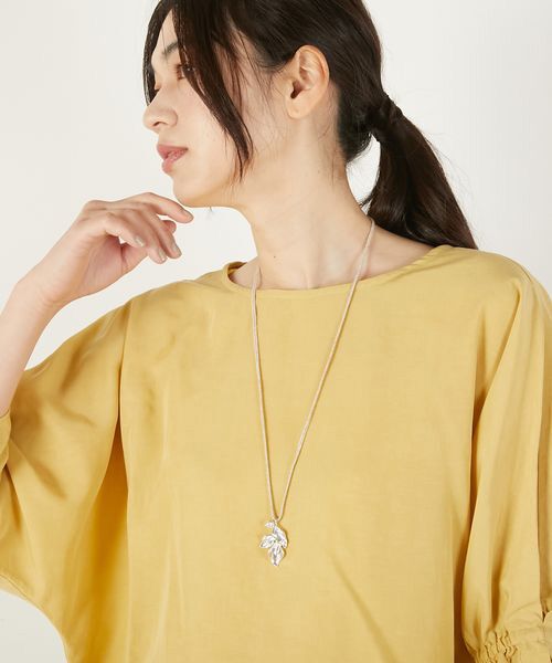 LOGEMENT DE CLAIRE / ロジュモンドクレール ネックレス・ペンダント・チョーカー | 【リーフネックレス】 | 詳細5