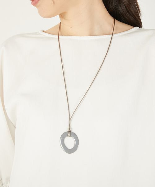 LOGEMENT DE CLAIRE / ロジュモンドクレール ネックレス・ペンダント・チョーカー | 【カラーエポネックレス】 | 詳細5