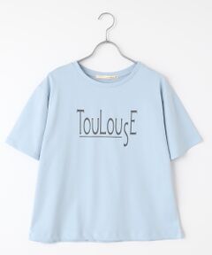 LOGEMENT DE CLAIRE / ロジュモンドクレール Tシャツ | 【TouLousEロゴプリントTシャツ】