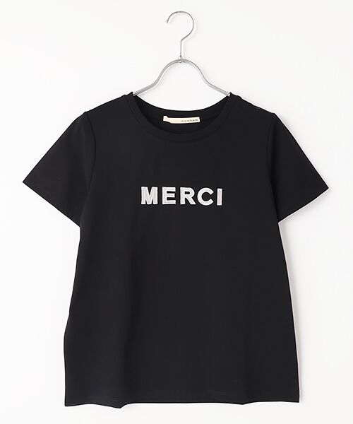 セール】 【MERCI刺繍ロゴTシャツ】 （Tシャツ）｜LOURMARIN