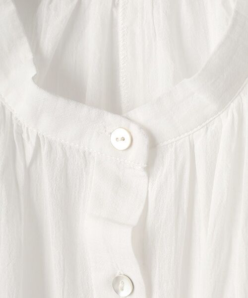 LOGEMENT DE CLAIRE / ロジュモンドクレール ロング・マキシ丈ワンピース | 【シャツギャザーワンピース】 | 詳細1