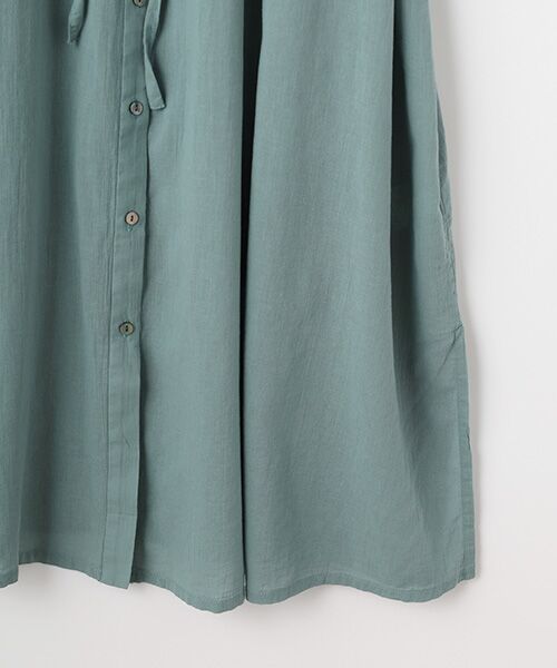 LOGEMENT DE CLAIRE / ロジュモンドクレール ロング・マキシ丈ワンピース | 【シャツギャザーワンピース】 | 詳細5