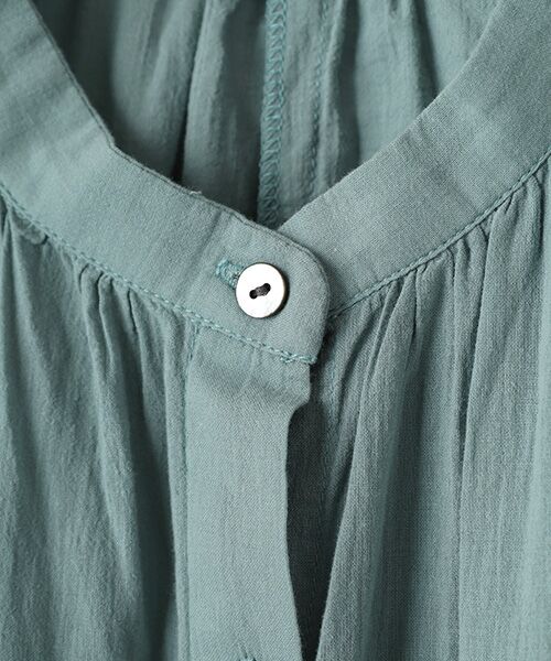 LOGEMENT DE CLAIRE / ロジュモンドクレール ロング・マキシ丈ワンピース | 【シャツギャザーワンピース】 | 詳細7